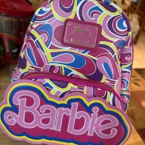 Barbie Pink and Blue Swirl Loungefly